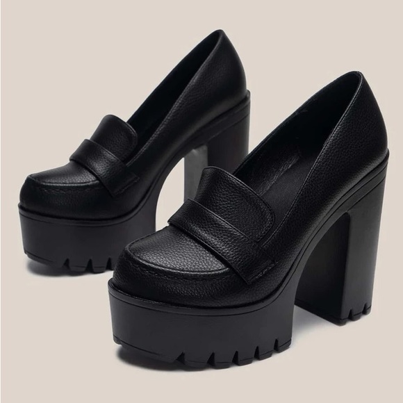 Platform loafer heels - Picture 5 of 5